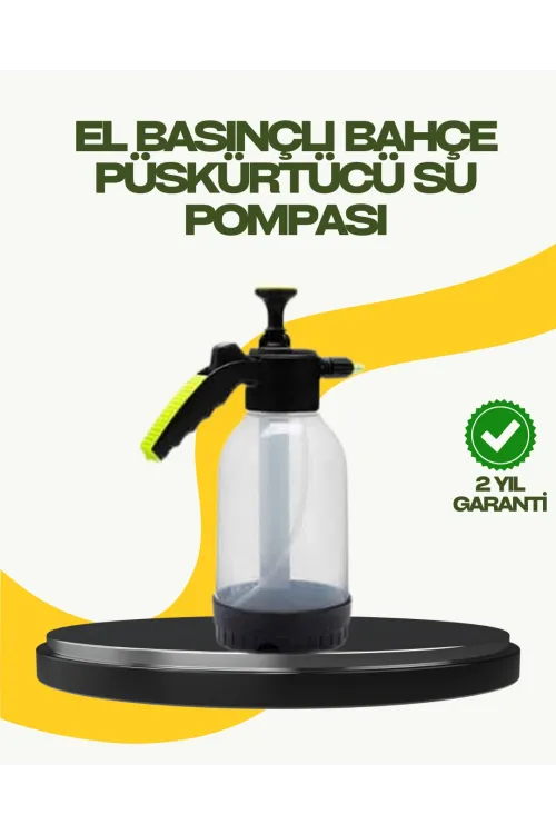 Manuel Basınçlı Köpük Püskürtücü Ayarlanabilir Nozullu 2 Litre Araba Yıkama