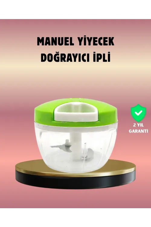 Manuel Mutfak Doğrayıcısı Kolay Temizlenebilir