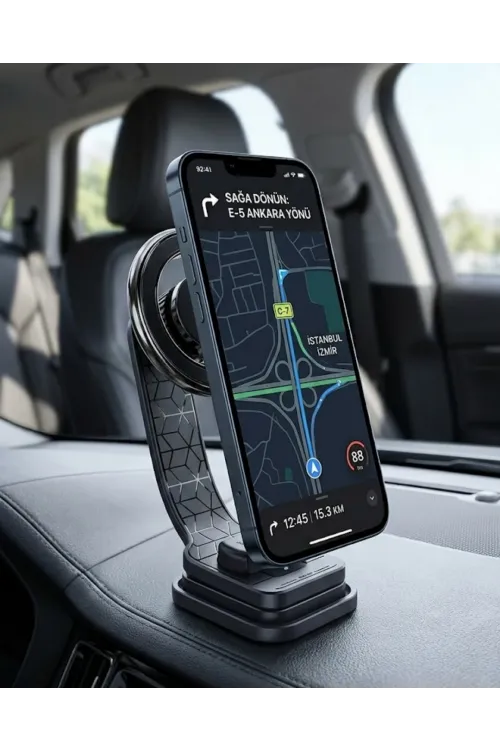 Manyetik Araç Telefon Standı Katlanabilir Telefon Tutucu