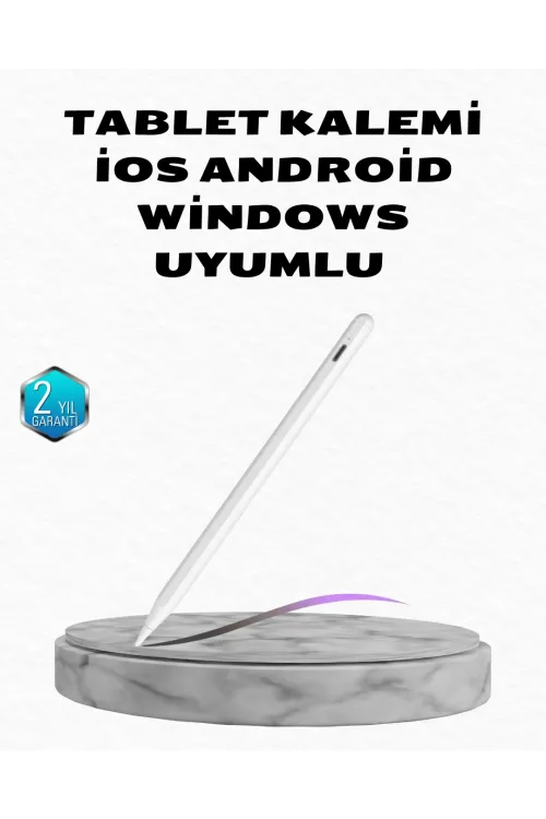 Manyetik Dokunmatik Kalem – Bluetooth Gerektirmeyen, Type-c Şarjlı, İpad Ve Android Uyumlu Hassas Stylus