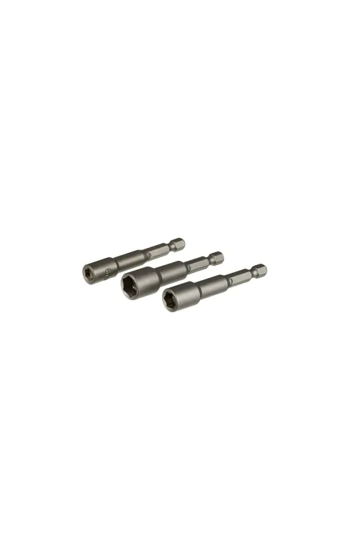 Manyetik Somun Adaptörü - 3 lü set 6,8,10x65 mm