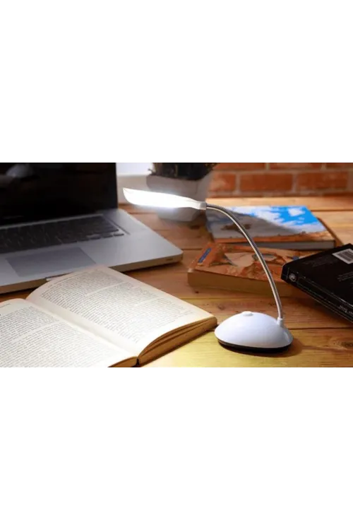 Masa Lambası Spiral Led  Kitap Okuma Işığı Pilli Model Led Lamba
