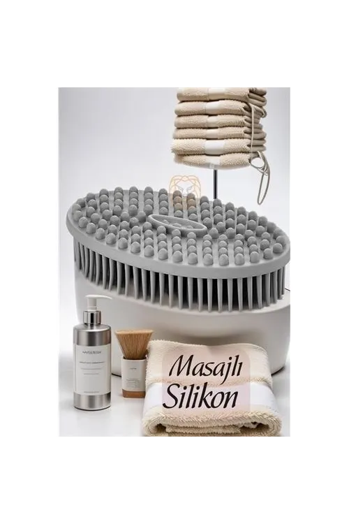 Masajlı Silikon Banyo Fırçası Nuage Design 719327