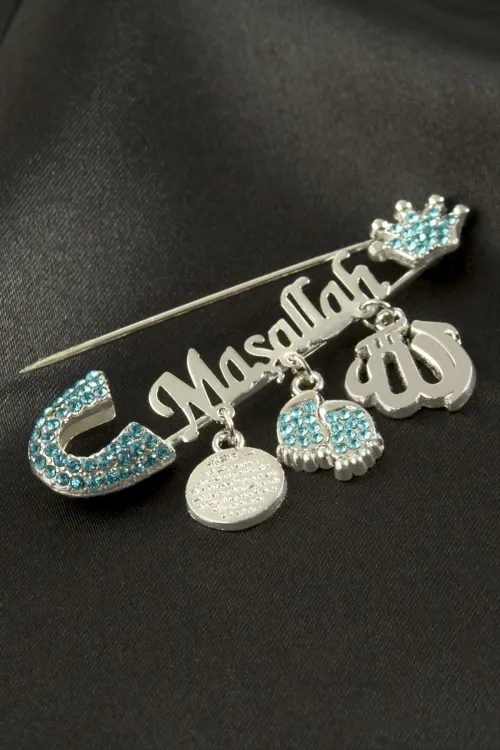 Maşallah Yazılı Broş