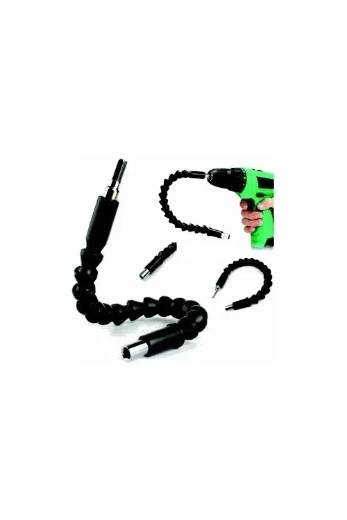 Matkap Ucu - Bükülebilir Oynar  Vidalama Bits Uzatma Aparatı 30cm - Komple Set