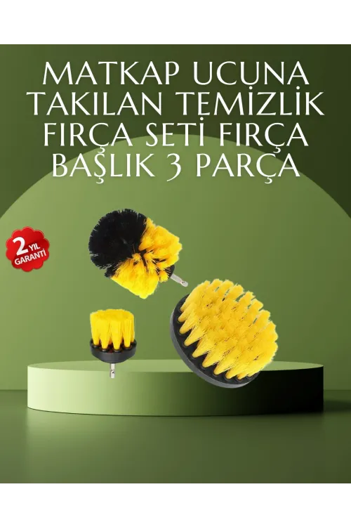 Matkap Ucu Temizlik Fırçası Seti Ev Ve Araç İçin