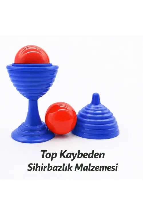 Mavi Renk Sihirli Kupa Top Kaybetme Oyunu 7 Cm