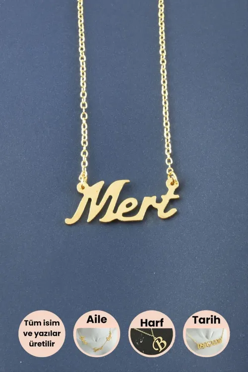 Mert İsimli Kolye