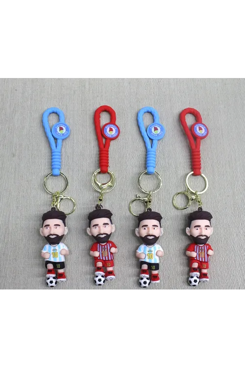 Messi Silikon Anahtarlık