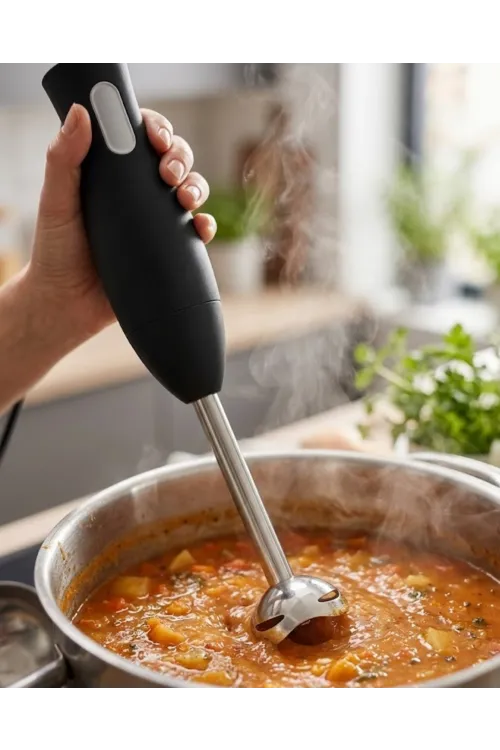 Metal Ayaklı El Blenderı Ergonomik Tasarım Güvenli Kullanım