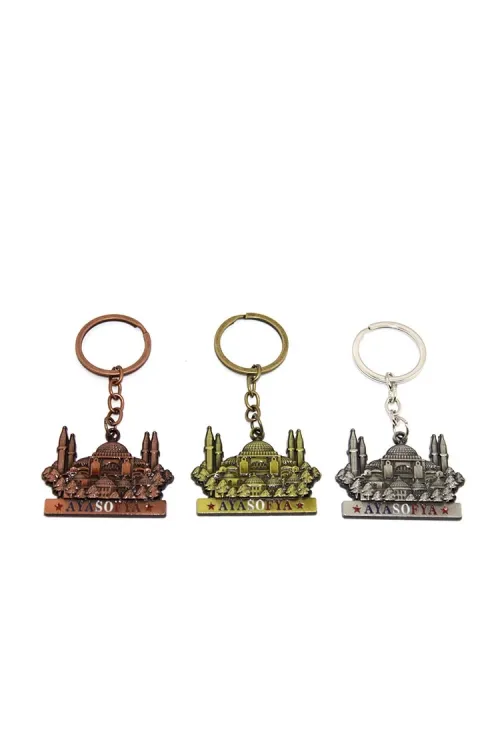 Metal Ayasofya Anahtarlık IEG2202