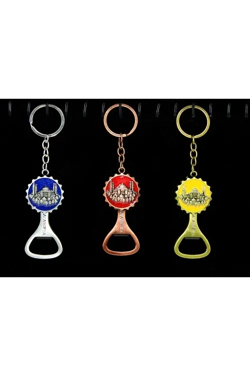 Metal Ayasofya Anahtarlık Ve Açacak Model 2