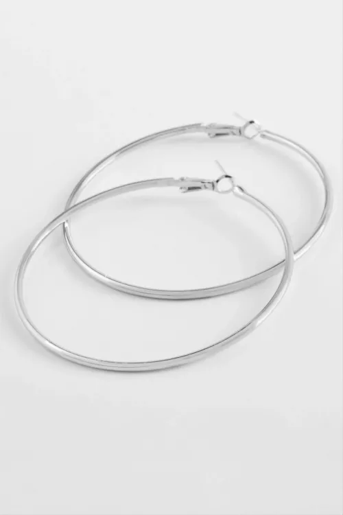 Metal Halka Küpe 5 cm