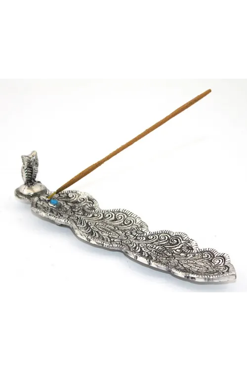 Metal Kayık Baykuş Tasarımı Tütsülük (1 Adet) Seçenek 2