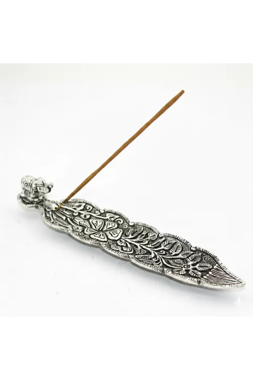 Metal Kayık Fil Tasarımı Tütsülük (1 Adet) Seçenek 1