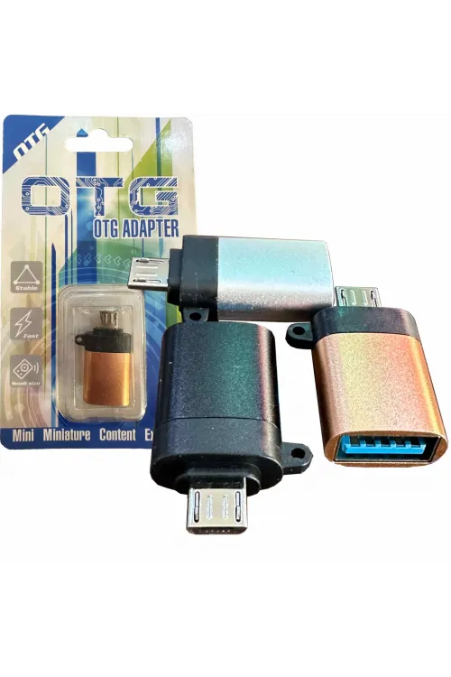 Metal Micro Otg USB Aparat – Dönüştürücü