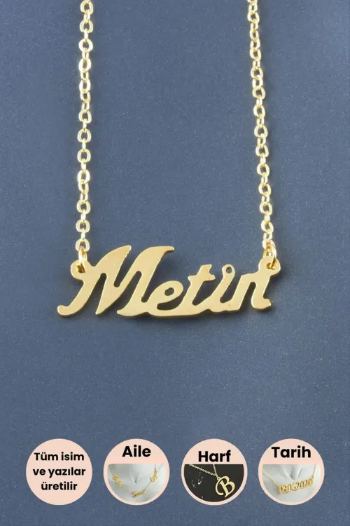 Metin İsimli Kolye