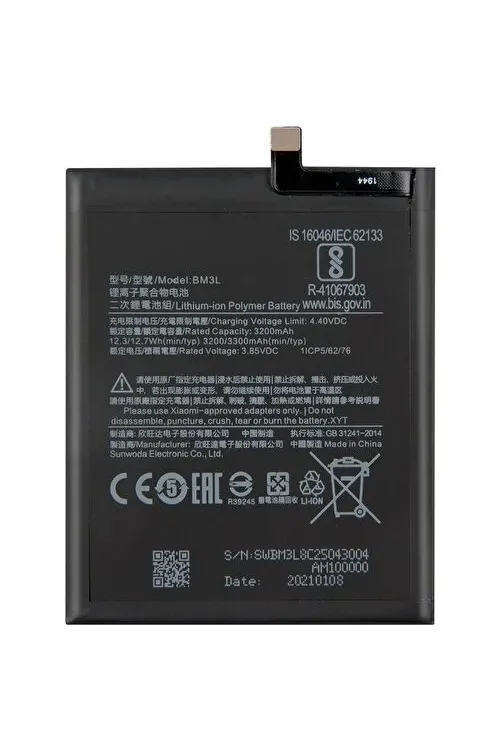 Mi 9 Batarya Pil (BM3L)