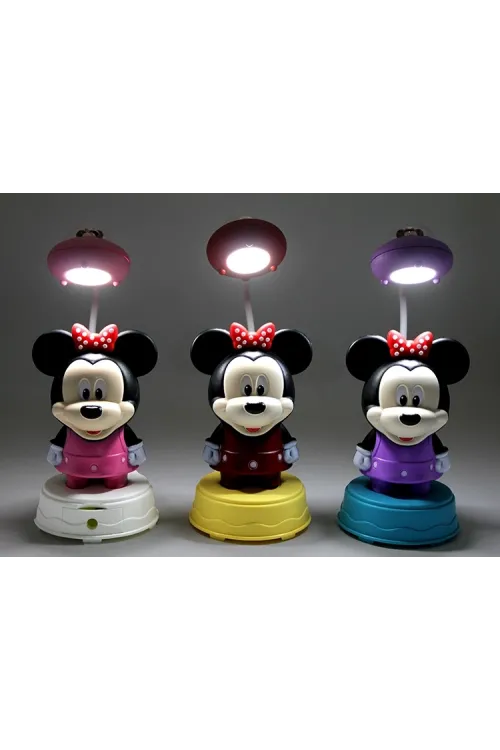 Mickey Mouse Masa Üstü Lamba Şarjlı Usb IEG2716