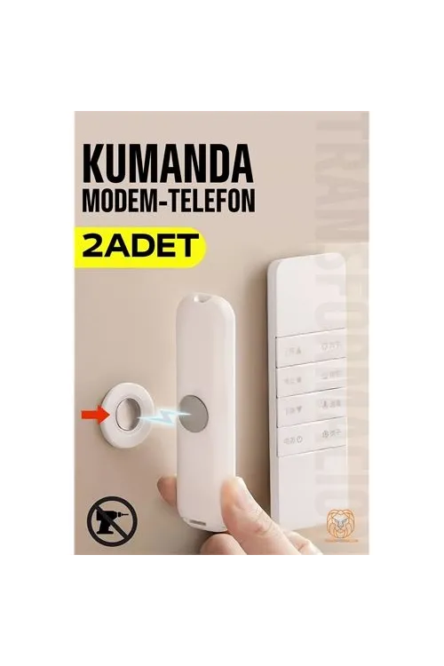 Mıknatıslı Çok Amaçlı Kumanda Telefon Tutucu 2 ADET 721182