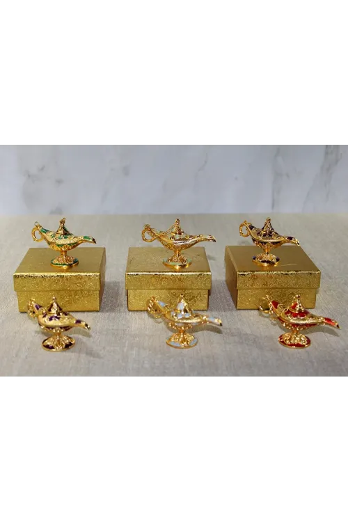Mineli Metal Alaaddin Lambası (1 Adet) Seçenek 2