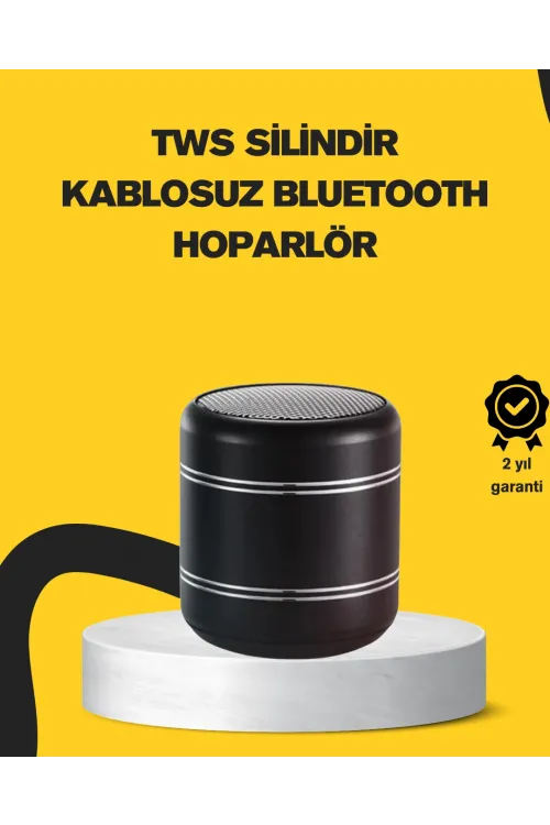 Mini Alüminyum Bluetooth Hoparlör Yüksek Bas Performansı