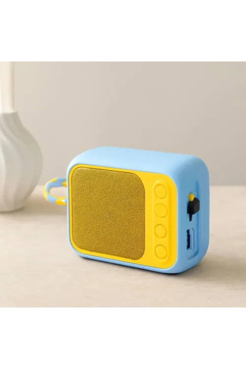 Mini Bluetooth Hoparlör (Type-C, 5W, Mikrofon & Kart Girişi)