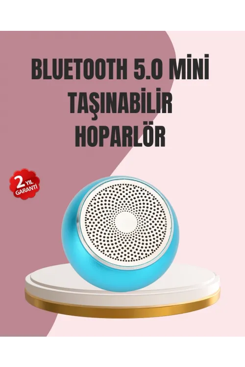 Mini Bluetooth Speaker | Uzun Pil Ömrü, Şık Ve Hafif Tasarım