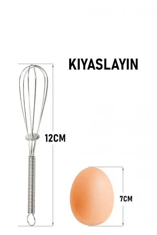 Mini Çırpıcı Çelik 6 Adet