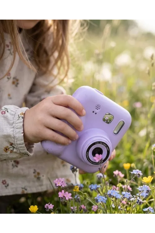 Mini Çocuk Kamerası Fotoğraf Video Çekim 4 Rulo Kağıt Ve 5 Kalem Hediyeli
