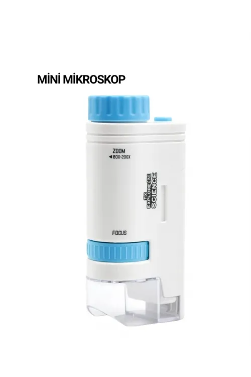 Mini Çocuk Mikroskobu
