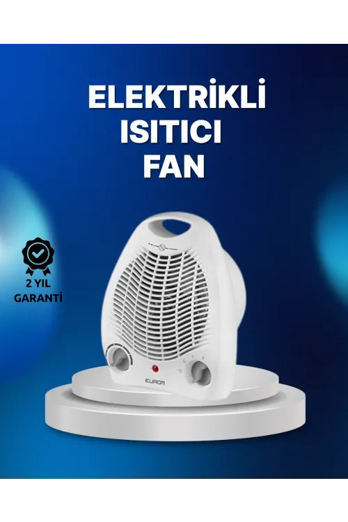 Mini Elektrikli Isıtıcı – 2000w Güç, Fanlı Isıtma, 3 Isı Modu