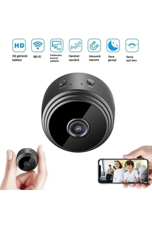 Mini HD WiFi Güvenlik Kamerası