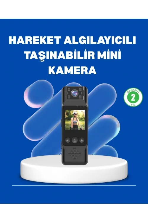 Mini Kamera 1080p Full Hd Döner Lens Taşınabilir