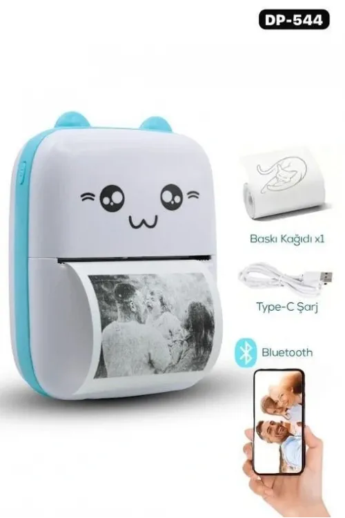 Mini Printer Etiket Çıkarıcı Yazıcı