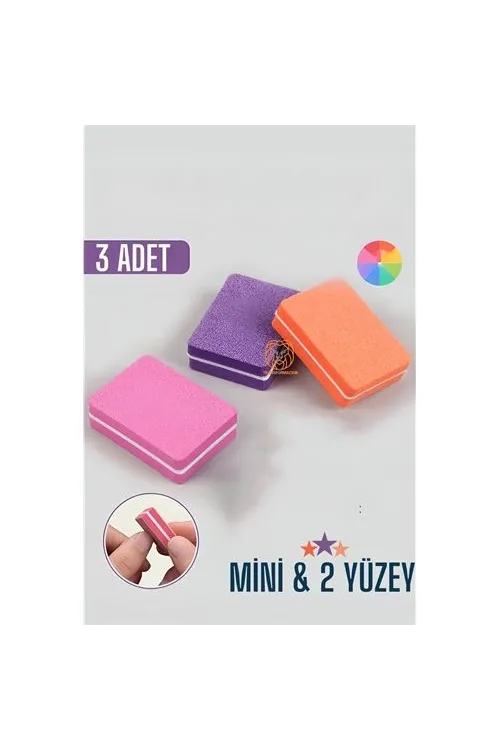 Mini Tırnak Törpüsü 100/180 Grid  3 Adet 720723
