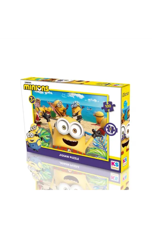 MO 714 MINIONS 100 PARÇA LİSANSLI PUZZLE
