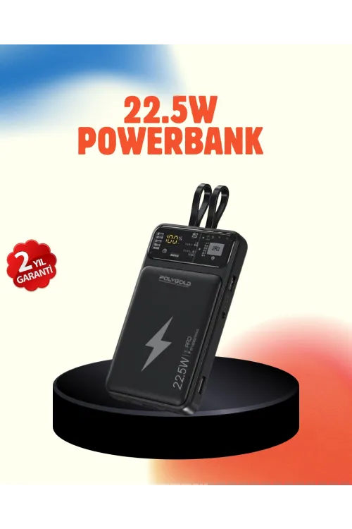 Mobil Powerbank 22.5w Pd Destekli Hızlı Şarj