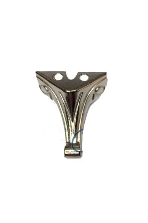 Moda Ahşap, Mdf, Sunta Sandık Ayağı, Kutu Ayak 2,5 Cm - Nikel
