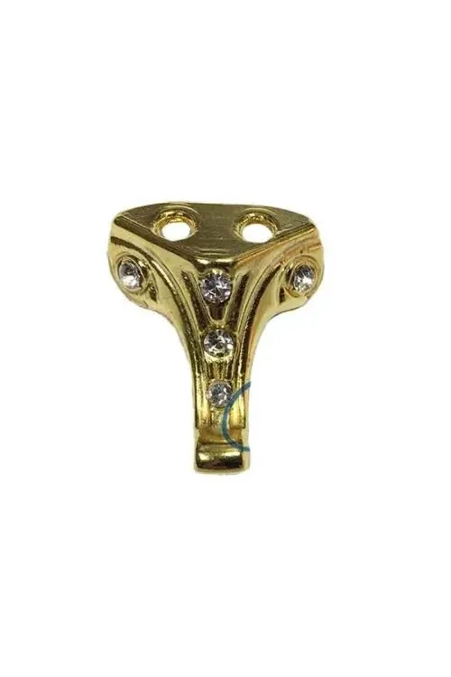 Moda Taşlı Ahşap, Mdf, Sunta Sandık Ayağı, Kutu Ayak 2,5 Cm - Sarı