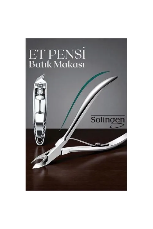 Modacar Tırnak Et Pensi - Et Makası - Batık Tırnak Makas Seti Solingen Profesyonel