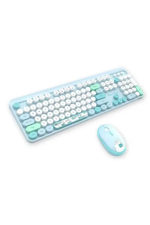 Mofii Zr513/M Sweet Mavi Klavye Mouse Set
