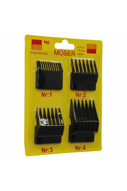 Moser 4 Parça  Makine Tarak Set