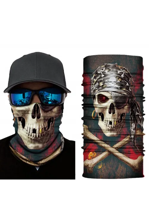 Motorcu Boyunluk Baf Buff Bandana 25x48 Cm Model 2