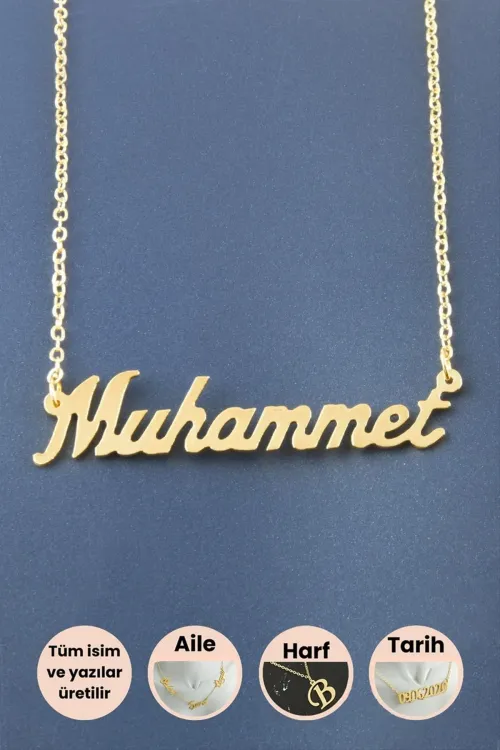Muhammet İsimli Kolye