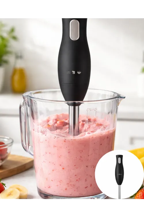 Mutfak El Blenderı Paslanmaz Çelik Uçlu Ergonomik Tasarım