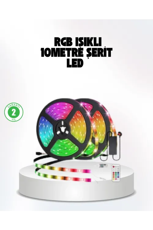 Müziğe Duyarlı Renkli Smart Şerit Led Işık Usb Bağlantılı Ambiyans Aydınlatma