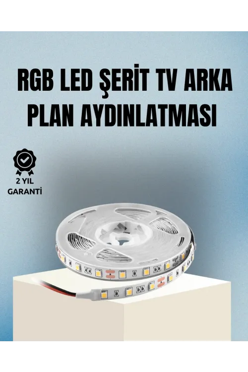 Müzikle Senkronize Led Şerit Tv Aydınlatma