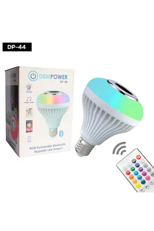 Müzikli Bluetooth Ampul