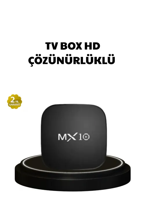 Mx Box S 4k Android Tv Box – Google Asistan, Dolby Ses, 8 Gb Hafıza, Chromecast Desteği